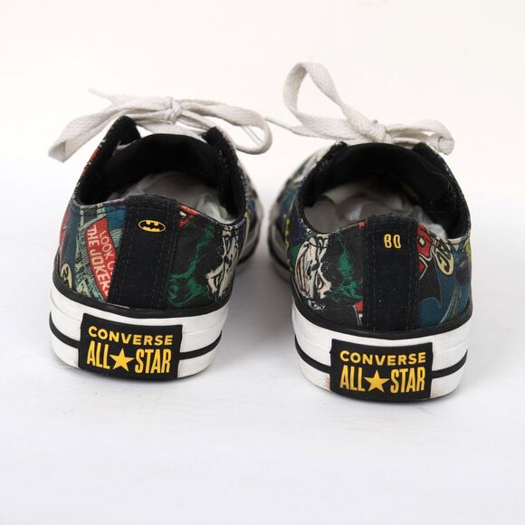 Chuck Taylor Converse All Star Low '80th Anniversary Batman Joker size 6 - Picture 6 of 9